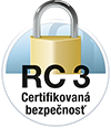 Certifikovaná ochrana proti vlámaniu RC3